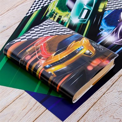 Обложка со вставками «Авто», 23.2×45 см - фото 2002511