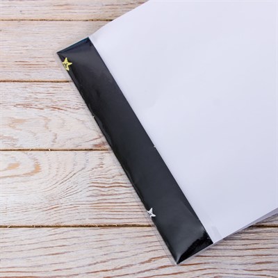 Обложка со вставками «Мечтательный единорог», 23.2×45 см - фото 2002517