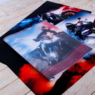 Обложка со вставками «Мото», 30×50 см - фото 2002569