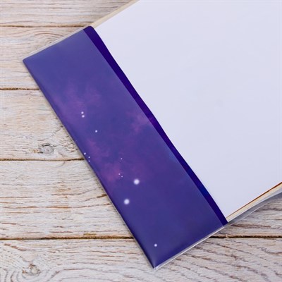 Обложка со вставками «Единороги», 22.6×43 см - фото 2002580