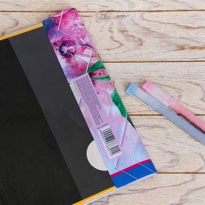 Обложка для учебника «Алгебра» (цветочная), 43.5×23.2 см - фото 2002632