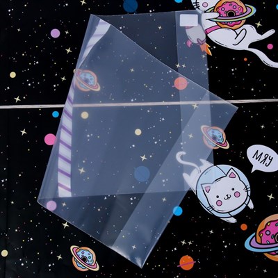 Обложка со вставками «Котики», 30×50 см - фото 2002649