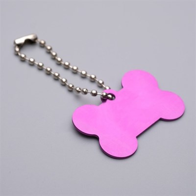 Адресник под гравировку "Косточка", 3,8 х 2,5 см, микс - фото 2005022