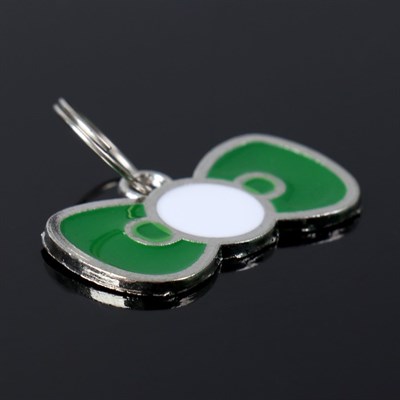 Адресник под гравировку "Бантик", 3 см, микс цветов - фото 2005040