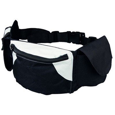 Сумка на пояс Trixie Baggy Belt, ремень 62–125 см, черный/серый - фото 2005192