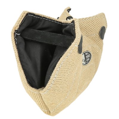 Ухватка 2 ручки, мягкая, с кольцом, джут, микс цветов - фото 2005387