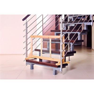 Барьер - загородка Trixie, 63-108х50х31см, дерево. - фото 2005436