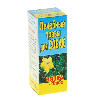 Лечебные травы "Вязка плюс" для собак, 50 мл - фото 2009009 Лечебные травы "Вязка плюс" для собак, 50 мл - фото 2009009