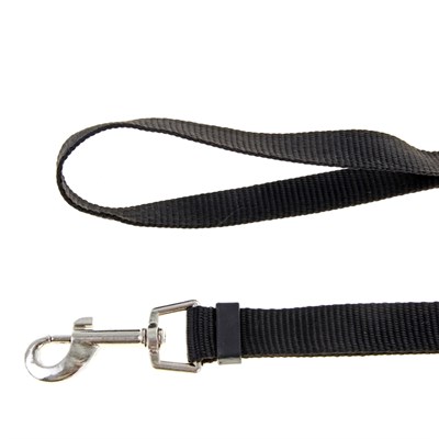 Поводок и автомобильный ремень безопасности 2 в 1, 75-100 см, черный - фото 2013034