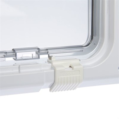 Дверца для кошек «БАРСИК», проём 145*145 мм, толщина двери 36-42 мм, белый - фото 2018338