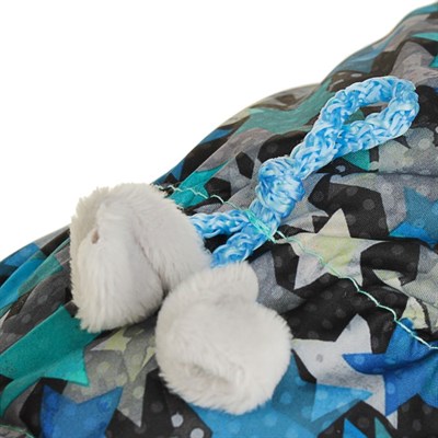 Комбинезон с меховым подкладом, М (дс-24 см, ош-28 см, ог-36 см), микс - фото 2018507