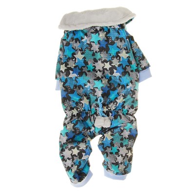 Комбинезон с меховым подкладом, М (дс-24 см, ош-28 см, ог-36 см), микс - фото 2018508