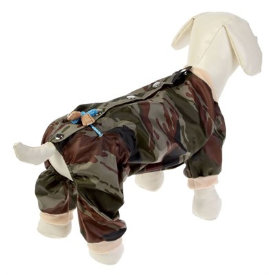 Комбинезон демисезонный камуфляжный, размер S - фото 2018532