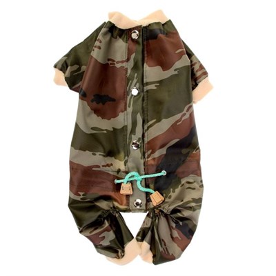 Комбинезон демисезонный камуфляжный, размер S - фото 2018534