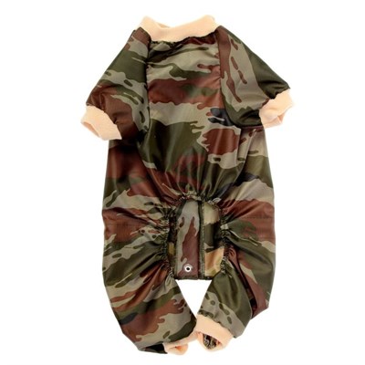 Комбинезон демисезонный камуфляжный, размер S - фото 2018535