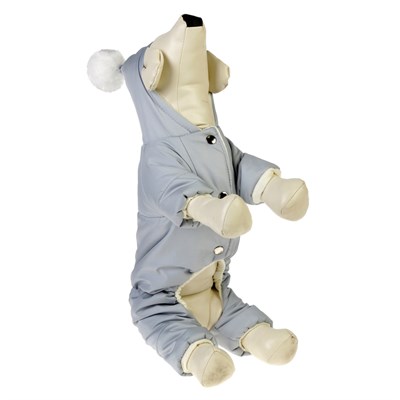 Комбинезон  зимний с капюшоном и помпоном, XL (дс 32-34 см, ош 32 см, ог 40-44 см) - фото 2018568