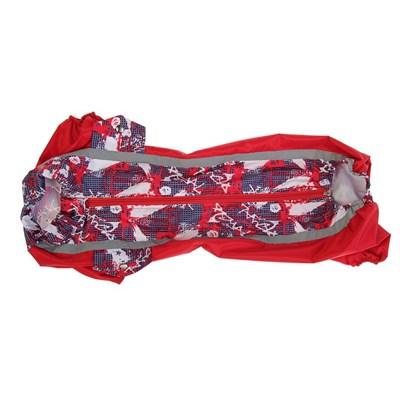 Комбинезон для средней таксы, ДС 40,5 см, ОГ 49 см, девочка, микс - фото 2018624