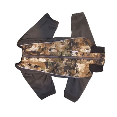 Комбинезон для собак утепленный OSSO, сука, р.55 (ДС 55см, ОШ 48-60см, ОГ 72-80см), микс - фото 2018712