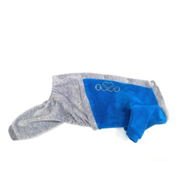 Спортивный костюм из велюра OSSO, 25 (ДС 25 см, ОГ 32-36 см), микс цветов - фото 2018830