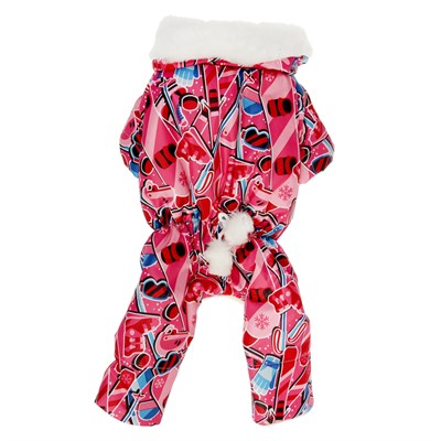 Комбинезон "Тандем", XL (ДС 32-34 см, ОШ 32 см, ОГ 40-44 см) микс цветов - фото 2019563