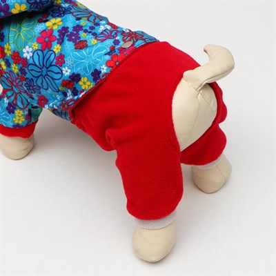 Комбинезон для собак трансформер, M (дс 24-26 см, ош 28 см, ог 34-36 см), микс - фото 2019577