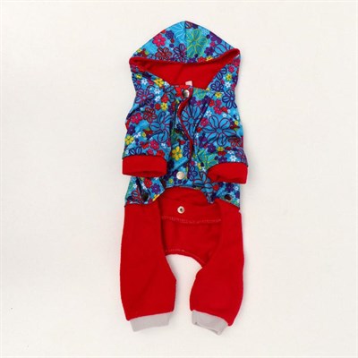 Комбинезон для собак трансформер, M (дс 24-26 см, ош 28 см, ог 34-36 см), микс - фото 2019581