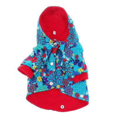 Комбинезон для собак трансформер. L ( дс 28-30 см, ош 32 см, ог 40-44 см)  МИКС ЦВЕТОВ - фото 2019591