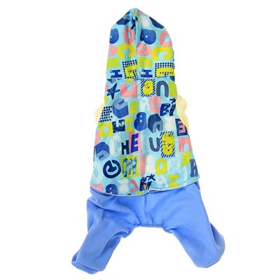 Комбинезон для собак трансформер, XS ( дс 18-20 см,  ош 24 см, ог 27-30 см), микс - фото 2019603