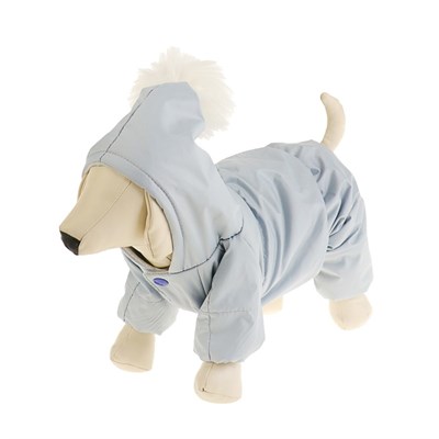 Комбинезон для собак с помпоном, размер 2XL (ДС 34-36 см, ОШ 34-36 см, ОГ 44-48 см) - фото 2019622