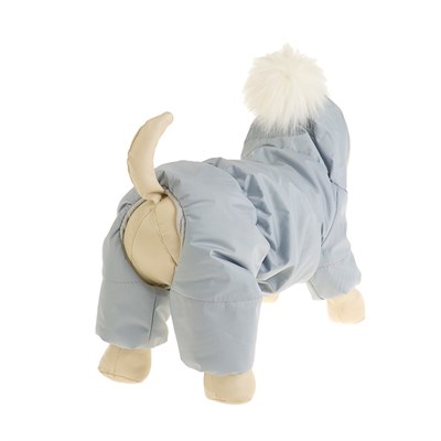 Комбинезон для собак с помпоном, размер 2XL (ДС 34-36 см, ОШ 34-36 см, ОГ 44-48 см) - фото 2019623