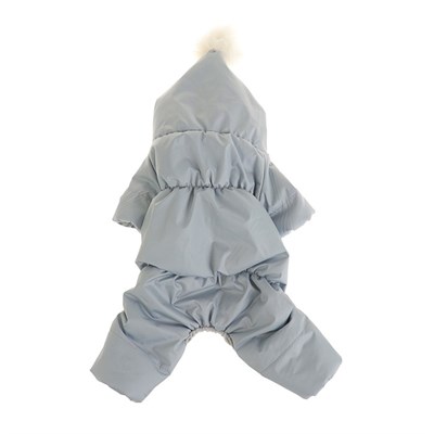 Комбинезон для собак с помпоном, размер 2XL (ДС 34-36 см, ОШ 34-36 см, ОГ 44-48 см) - фото 2019627