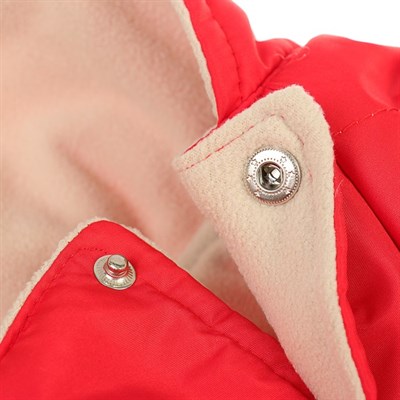 Комбинезон простеганный красный 2XL (ДС 32-34 см, ОШ 33-35 см, ОГ 38-42 см) - фото 2019634