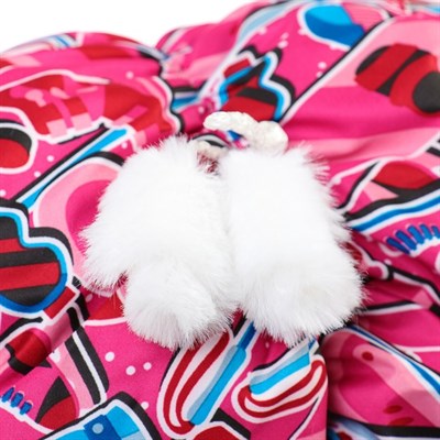 Комбинезон "Тандем" для собак, размер 2XL (ДС 34-36 см, ОШ 34-36 см, ОГ 44-48 см) микс - фото 2019637