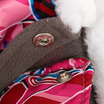 Комбинезон "Тандем" для собак, размер 2XL (ДС 34-36 см, ОШ 34-36 см, ОГ 44-48 см) микс - фото 2019639