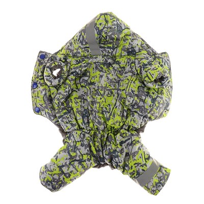 Комбинезон "Омон" для собак, размер 2XL (ДС 34-36 см, ОШ 34-36 см, ОГ 44-48 см) - фото 2019684