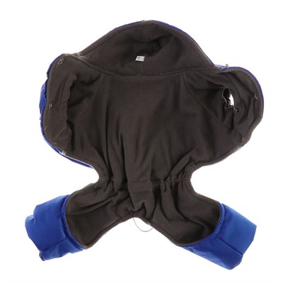 Комбинезон светоотражающий для мопса, размер XS (ДС 20-22 см,  ОГ 34-36 см) - фото 2019692