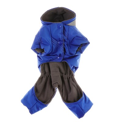 Комбинезон светоотражающий для мопса, размер XS (ДС 20-22 см,  ОГ 34-36 см) - фото 2019694