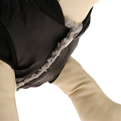 Комбинезон для собак на меховом подкладе с отстегивающимися штанами, размер L - фото 2019780