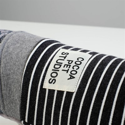 Комбинезон демисезонный на меховом подкладе, L (ОШ 29-34, ОГ 41-47, ДС 31 см), чёрный - фото 2019862