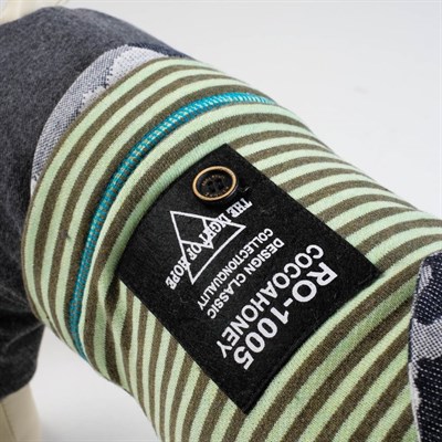 Комбинезон, еврозима на меховом подкладе, M (ОШ 26-30, ОГ 36-40, ДС 28 см), зелёный - фото 2019993