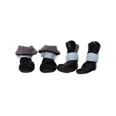 Ботиночки на флисе для собак, подошва ЭВА, размер XS (ботинок 3,5х3х9 см), набор 4 шт, микс   483534 - фото 2020509