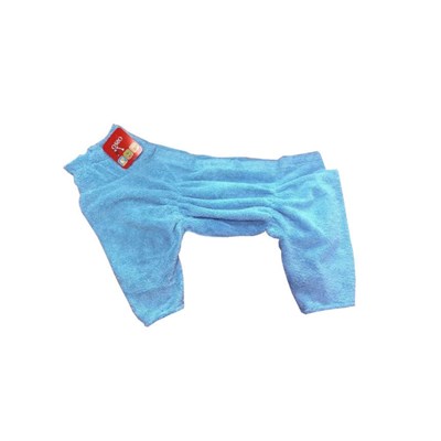 Халат для собак банный из микрофибры OSSO, р.30 (ДС 30 см, ОГ 40-52 см), микс цветов - фото 2020519