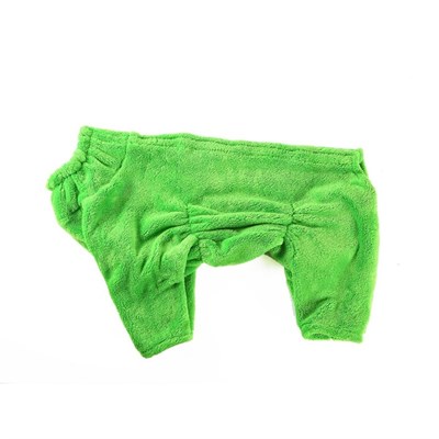 Халат для собак банный из микрофибры OSSO, р.30 (ДС 30 см, ОГ 40-52 см), микс цветов - фото 2020522