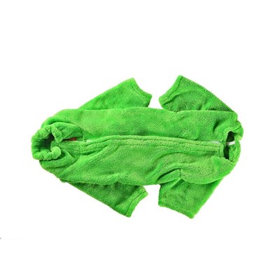 Халат для собак банный из микрофибры OSSO, р.30 (ДС 30 см, ОГ 40-52 см), микс цветов - фото 2020523