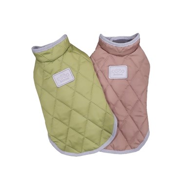 Жилет стеганый зимний для собак OSSO, р.55 (ДС 55см, ОШ 50-56см, ОГ 74-82см), микс - фото 2020622