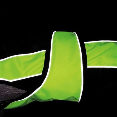 Попона Trixie Safety ,М: 50 см черный/желтый - фото 2021181