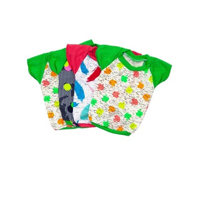 Футболка OSSO с рюшей для собак, размер 20 (ДС 17-18 см, ОГ 30-32 см) - фото 2021304