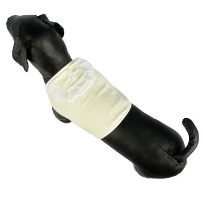 Футболка с кружевом, размер L (ОШ 28 см, ОГ 40 см, ДС 23 см) - фото 2021407