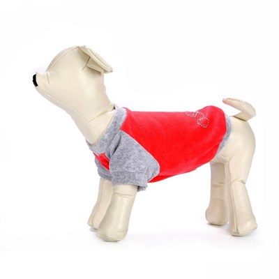 Толстовка из велюра OSSO, 20 (длина изделия 17-18 см, ОГ 30-32 см), микс цветов - фото 2021611