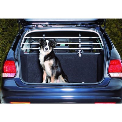 Решетка Trixie для багажника, серебряный/черный (ширина: 96-163 см, высота: 34-48 см) - фото 2022242